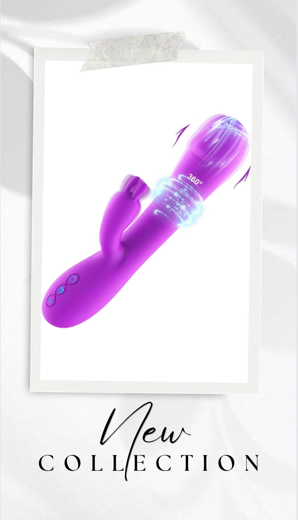 Rotating Clitoral Rabbit Vibrator